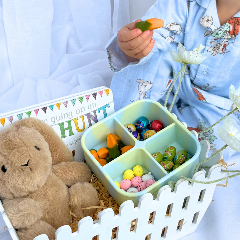 EASTER Silicone Bento Snack Box - Mint