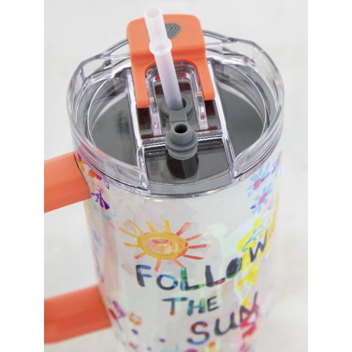 Natural Life Mega 1L Insulated Tumbler - Follow The Sun