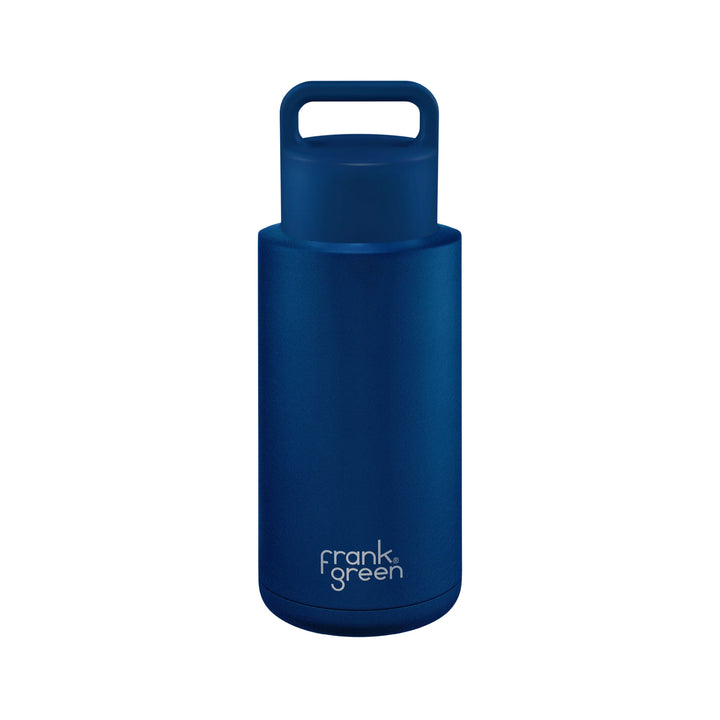 Frank Green Grip Finish & Lid Insulated Bottle - Deep Ocean