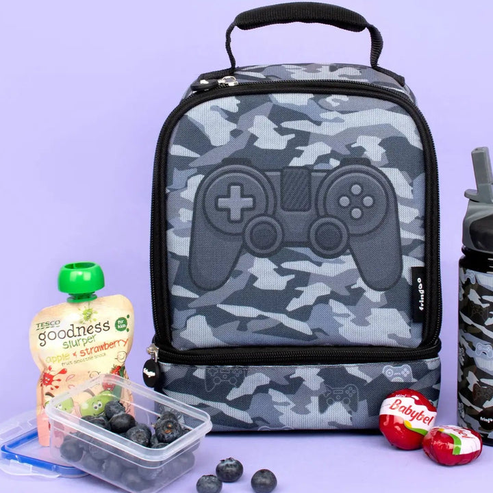Double Decker Lunch Bag - Game Pad Camo
