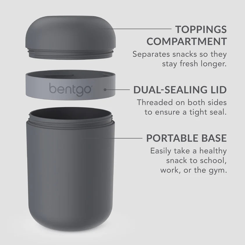 Bentgo Snack Cup - Dark Grey