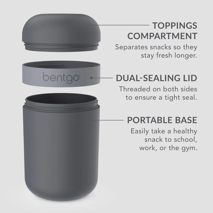 Bentgo Snack Cup - Dark Grey