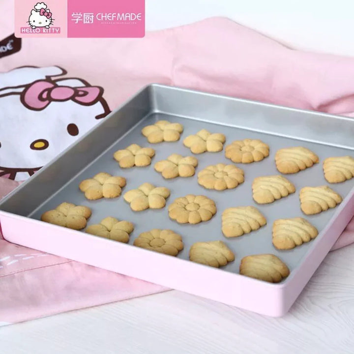 Hello Kitty Square Baking Tin Tray with Cover