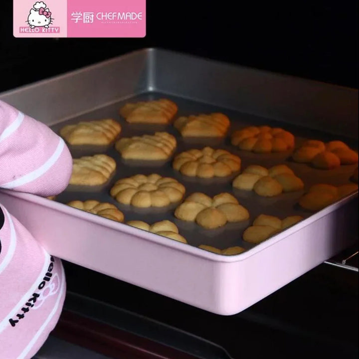 Hello Kitty Square Baking Tin Tray with Cover