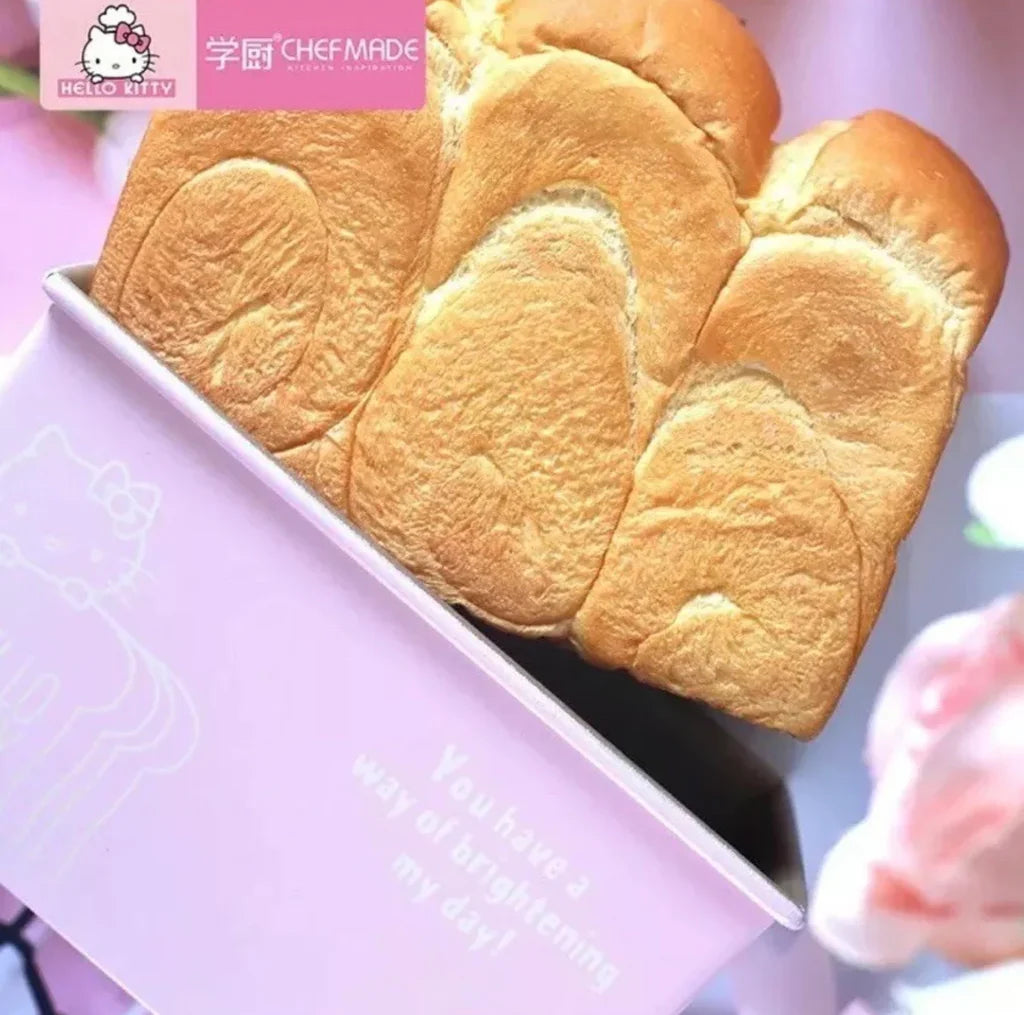 Hello Kitty Bread Loaf Pan with Lid