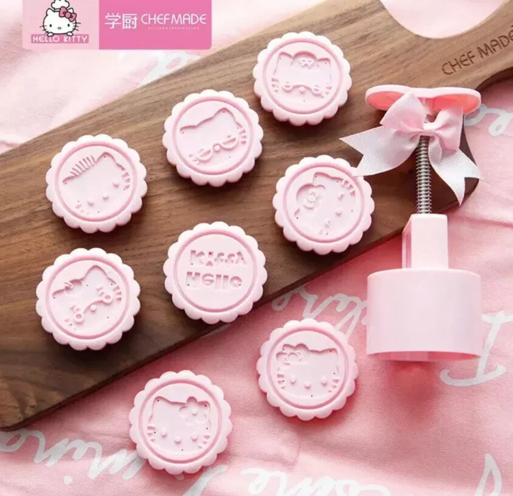 Hello Kitty Cookie & Icing Stamp and Cutter Set