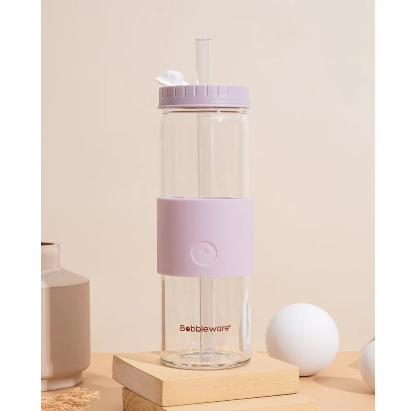 Bobbleware Glass 700ml Tumbler - Lilac