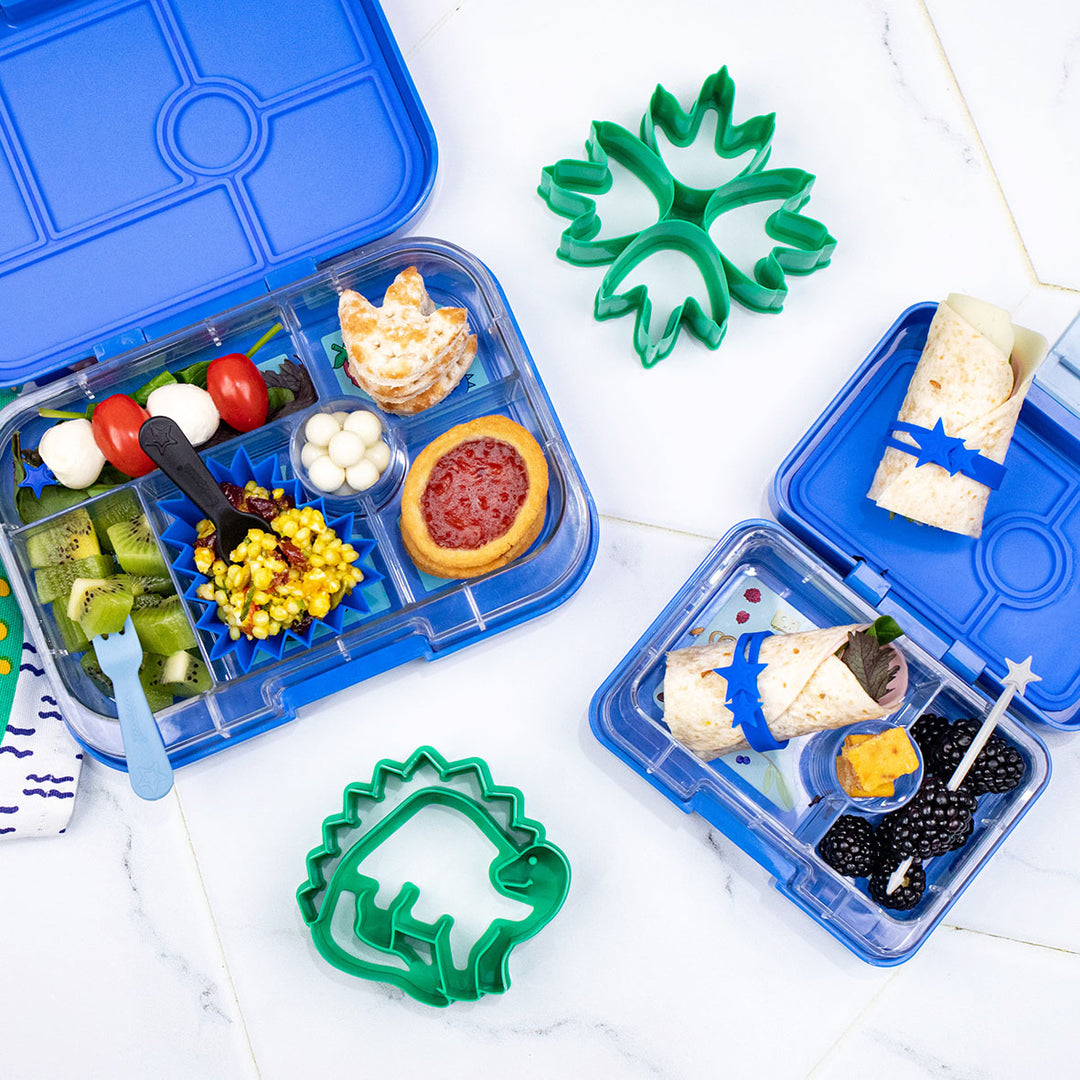 Lunch Punch Cutter & Bento Fun Bundle - Dinosaur & Shark