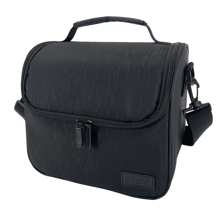 Sachi Insulated Lunch Tote - Black