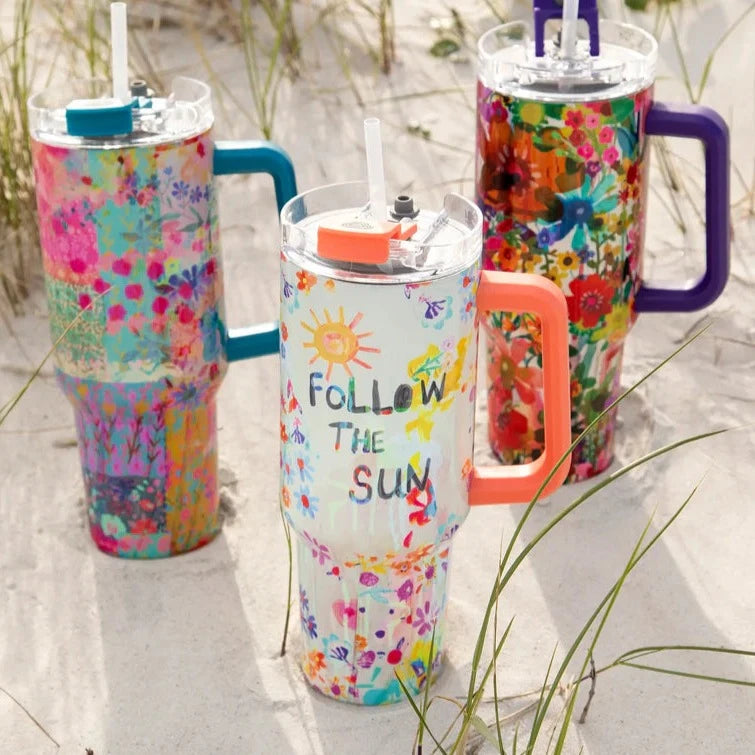 Natural Life Mega 1L Insulated Tumbler - Follow The Sun