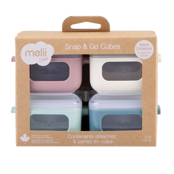 Melii Luxe Snap & Go Cubes - 118ml - 4pk
