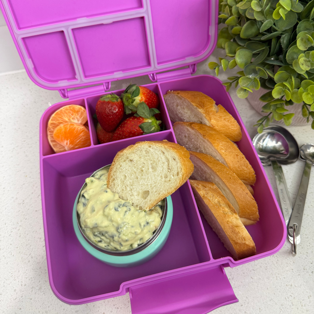 MontiiCo Feast Lunch Box - Fuchsia