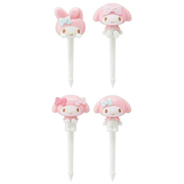 My Melody Food Picks - 4pk