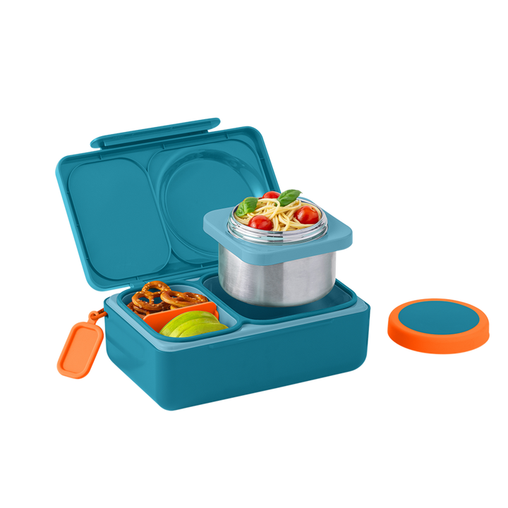 OmieBox UP Hot & Cold Lunch Box - Teal Green