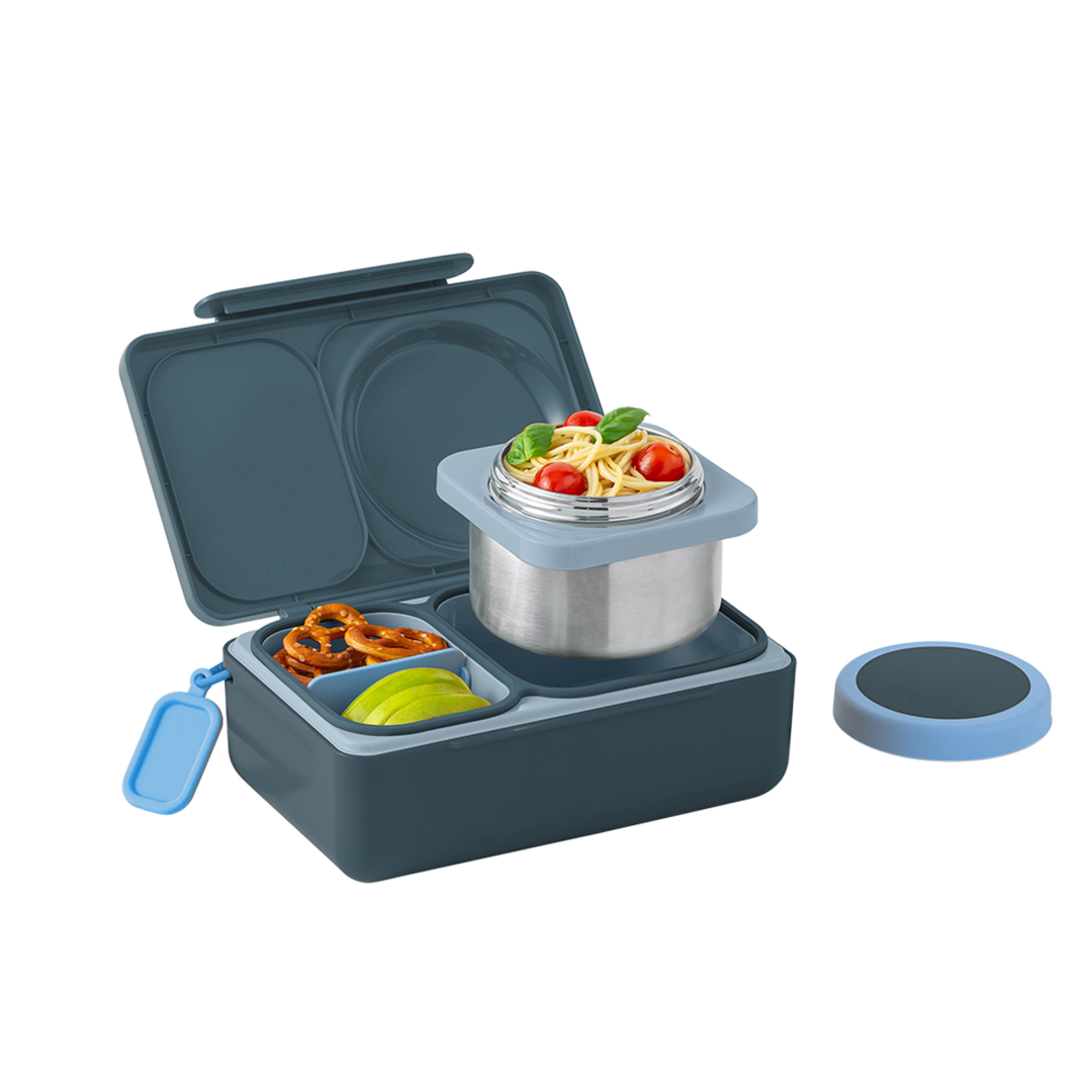 OmieBox UP Hot & Cold Lunch Box - Graphite