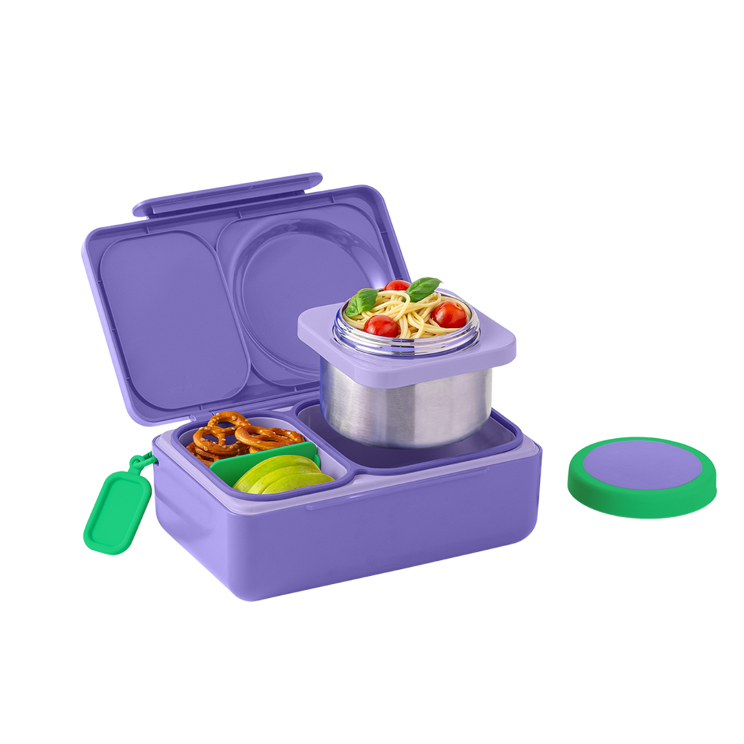OmieBox UP Hot & Cold Lunch Box - Galaxy Purple