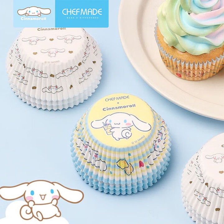 Cinnamoroll Paper Cupcake Cases 100pk - White