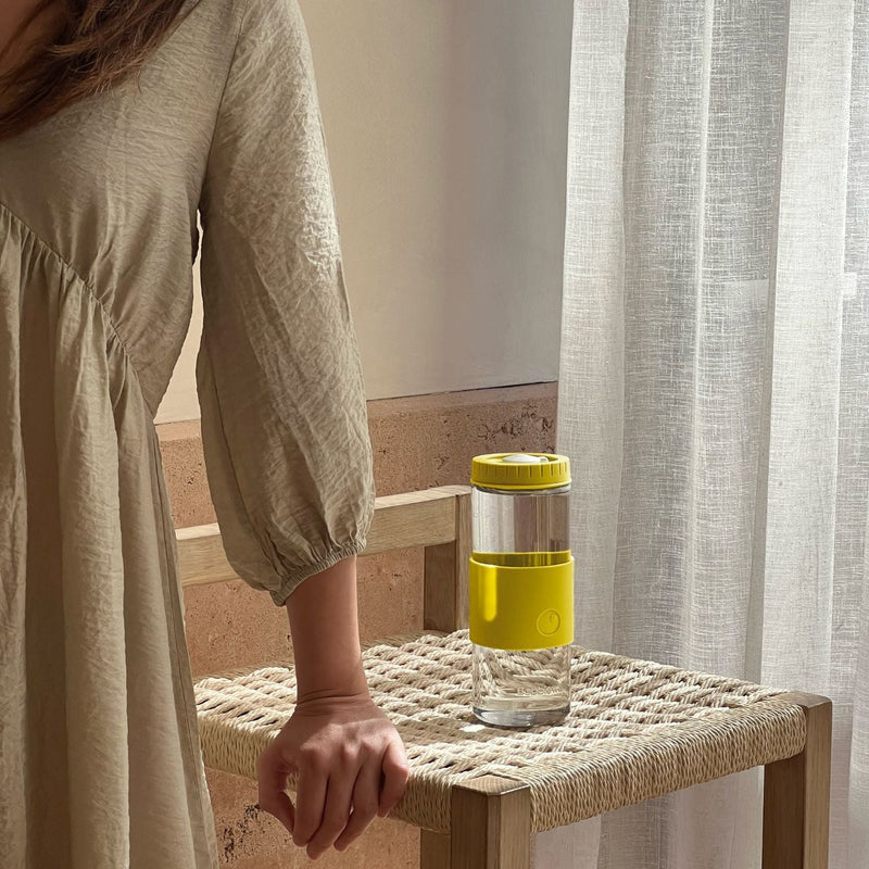 Bobbleware Glass 700ml Tumbler - Sunshine