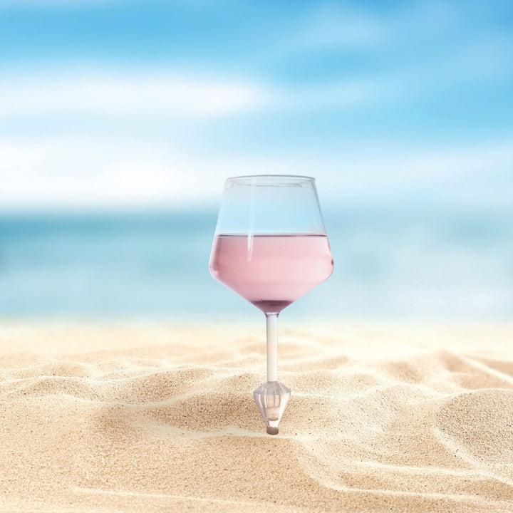 Floating Wine Glass