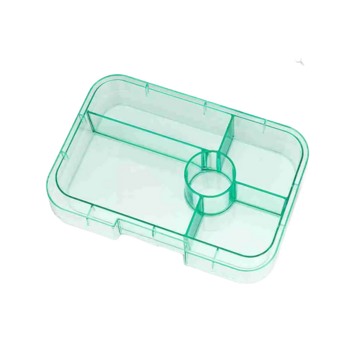 Yumbox Tapas Interchangeable Tray 5 - Clear Aqua