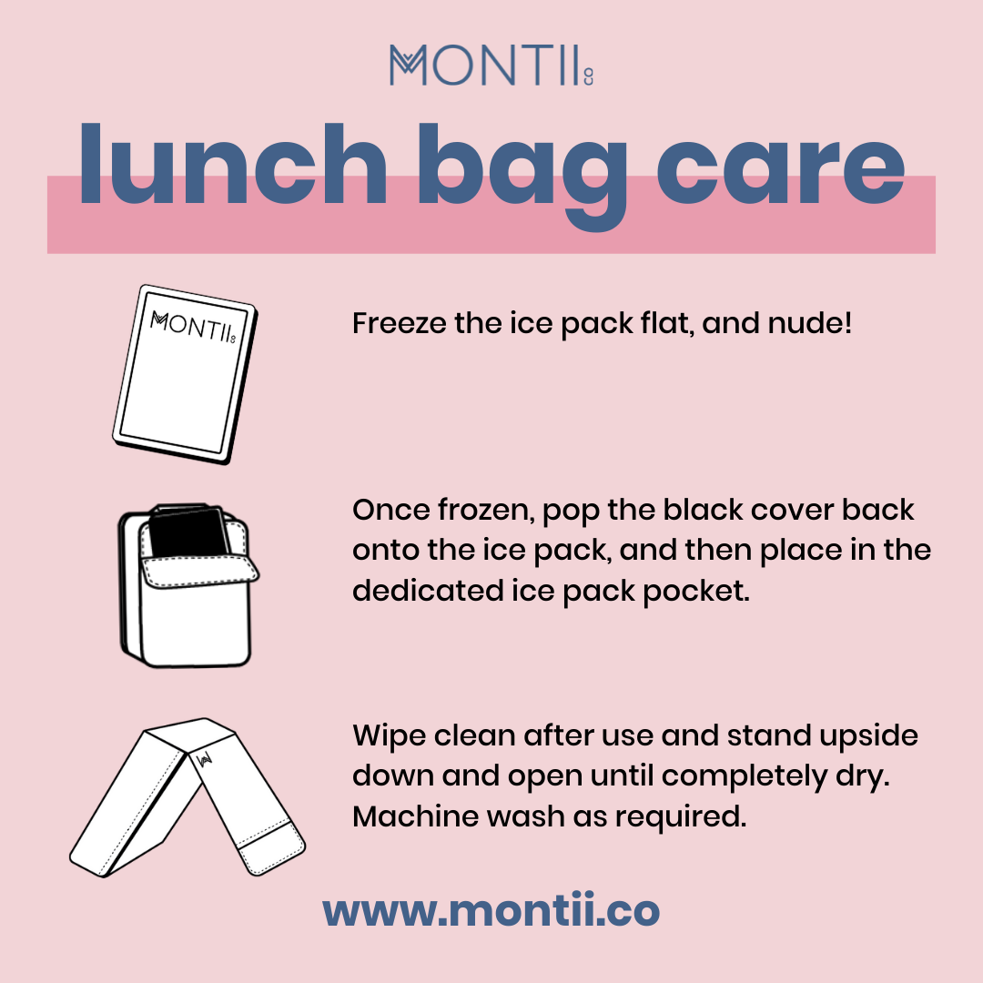 MontiiCo Insulated Medium Lunch Bag - Superhero
