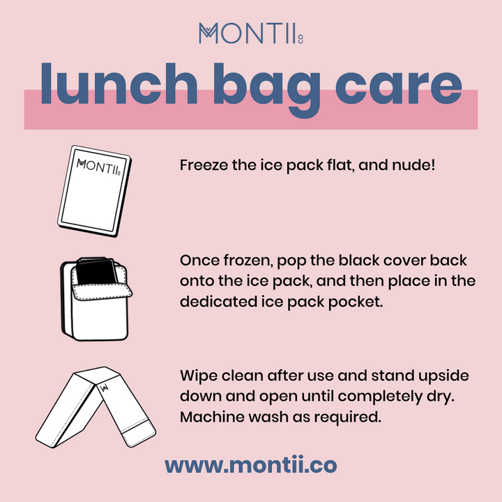 MontiiCo Insulated Medium Lunch Bag - Superhero