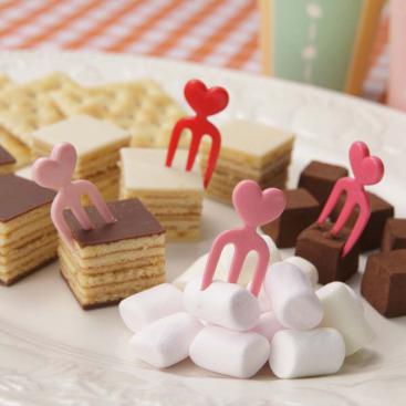 Heart Food Picks/Forks