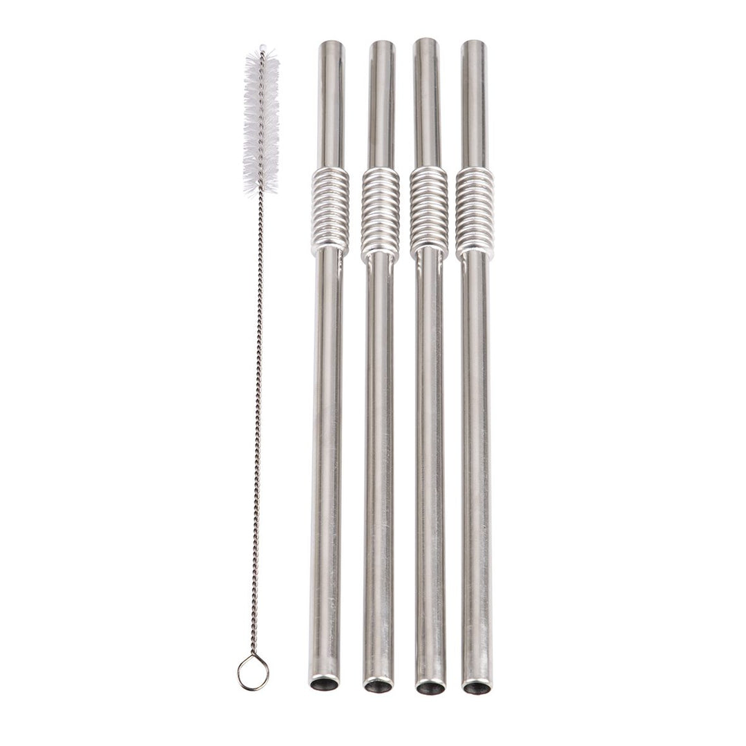 Turtleneck Bendable Stainless Steel Straws