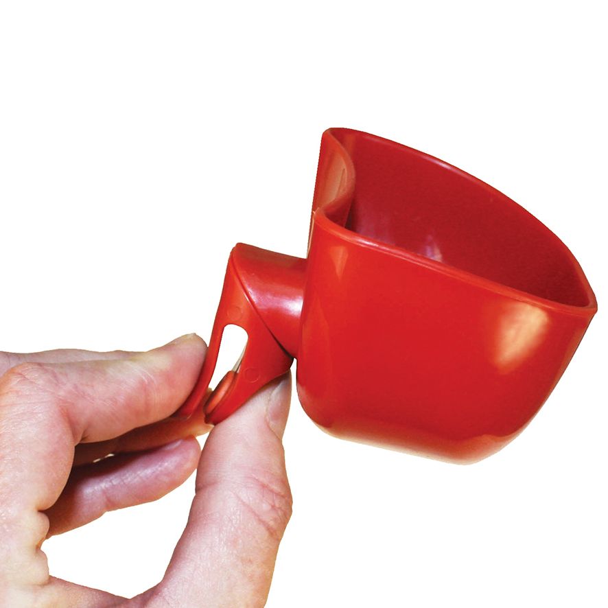 Clip On Dip Holder - Red