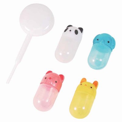 Zoo Animal Sauce Bottle Set