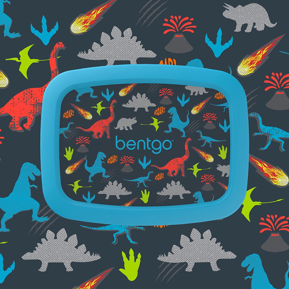 Bentgo Kids Lunch Box - Prints - Dinosaurs