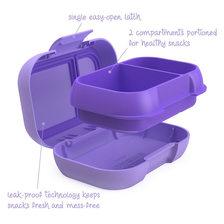 Bentgo Kids Snack Box - Purple