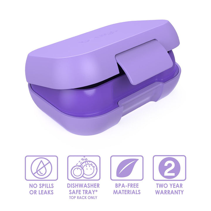 Bentgo Kids Snack Box - Purple