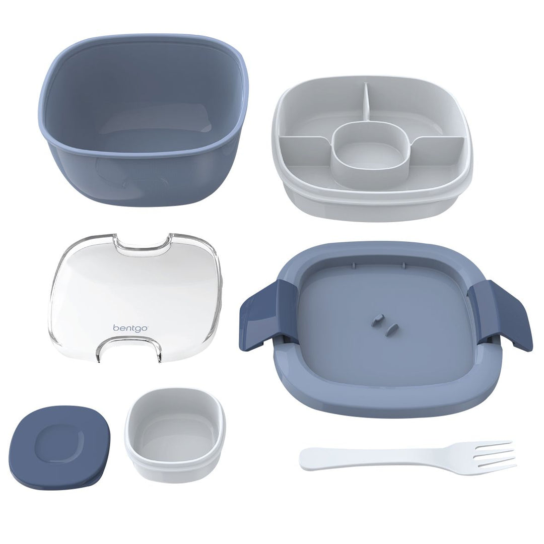 Bentgo All-In-One Salad Bowl - Slate
