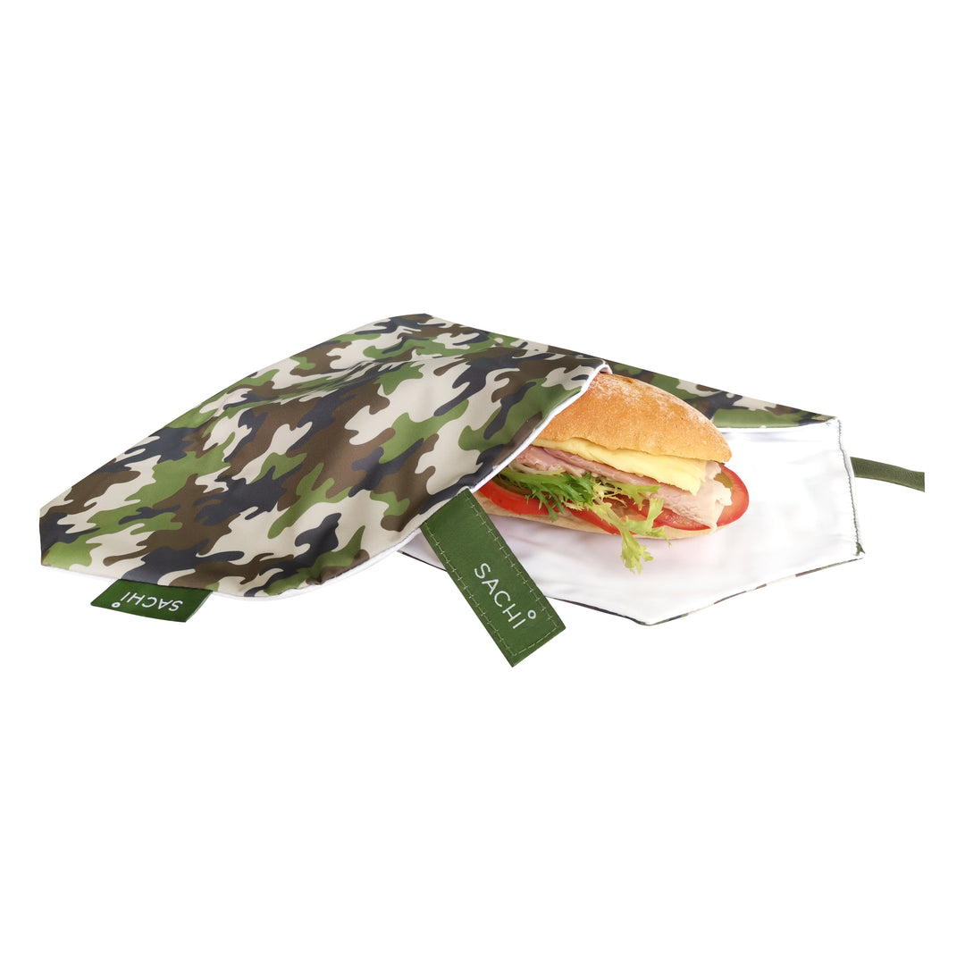 Sachi Sandwich Wrap - Camo Green