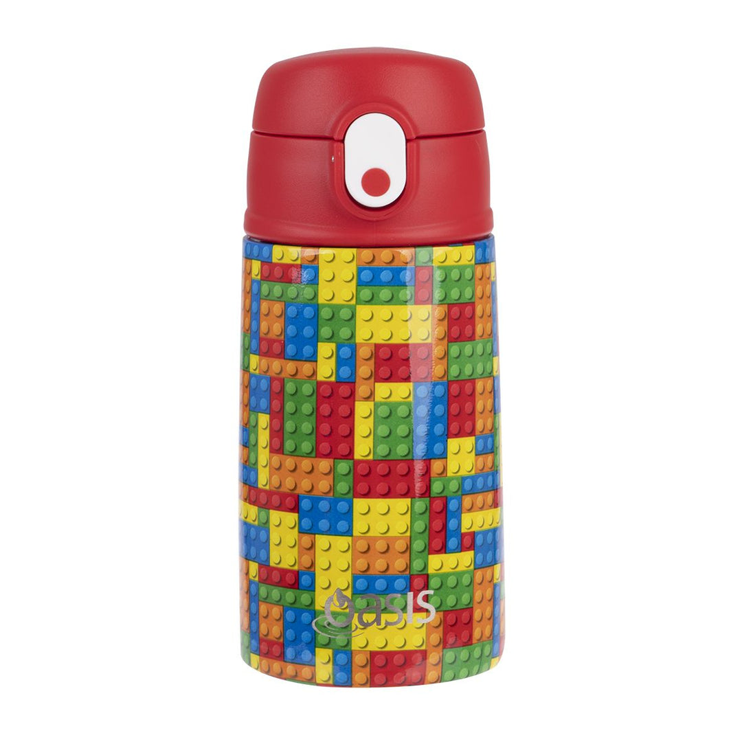 Oasis Insulated Drink Bottle with Sipper - Bricks