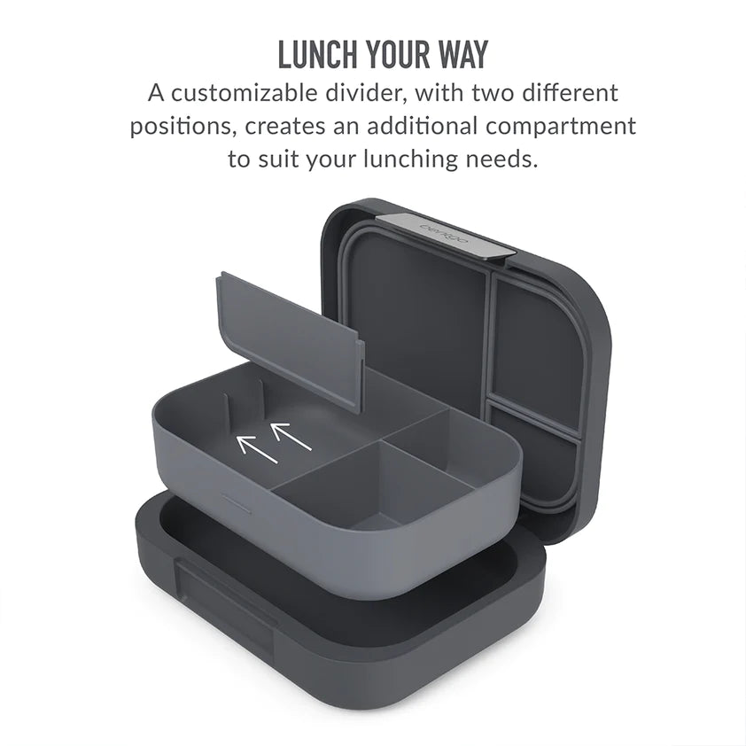 Bentgo Modern Lunch Box - Dark Grey