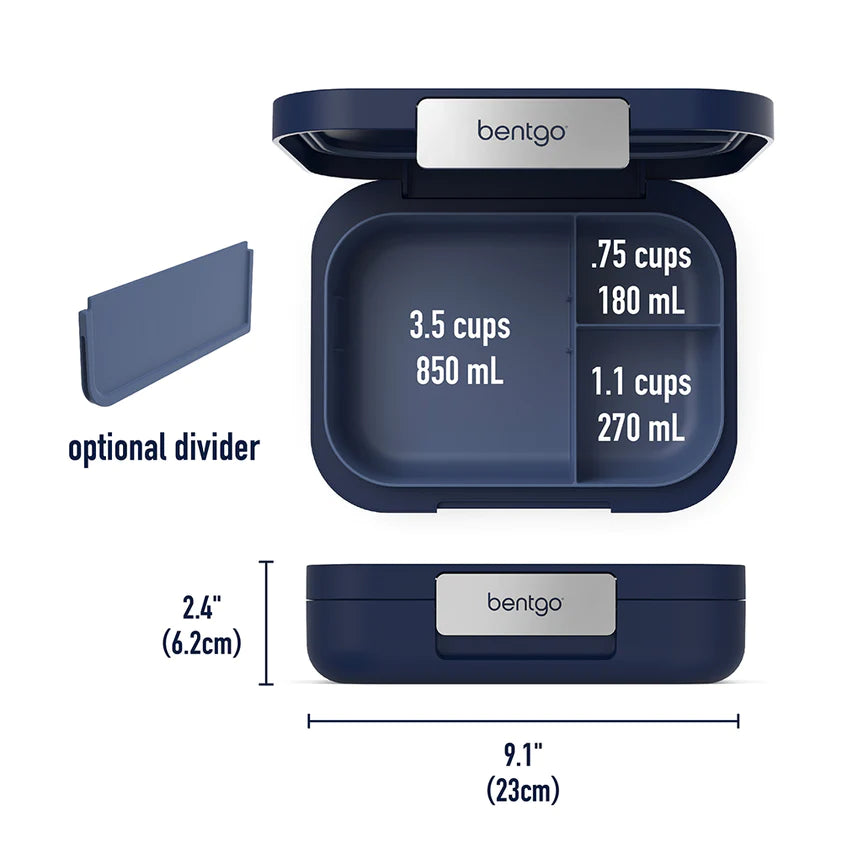 Bentgo Modern Lunch Box - Navy Blue