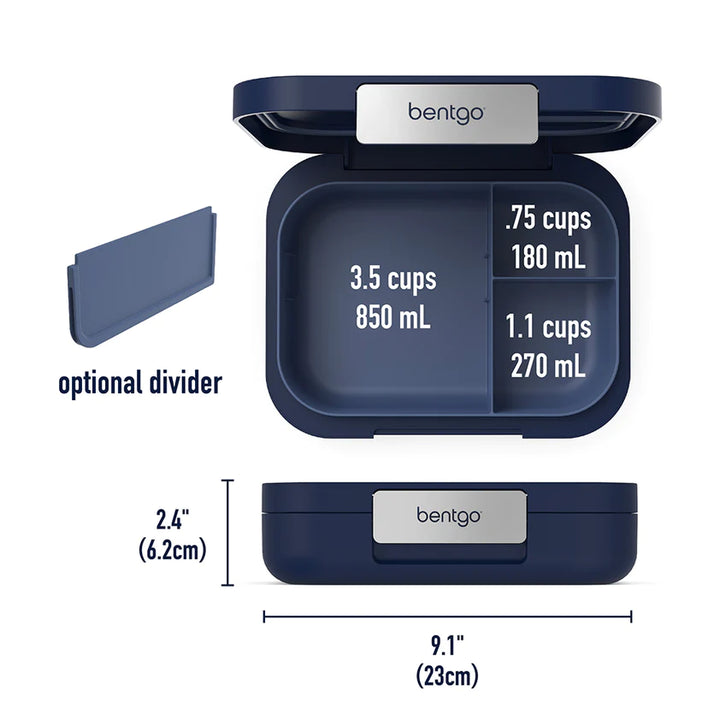 Bentgo Modern Lunch Box - Navy Blue
