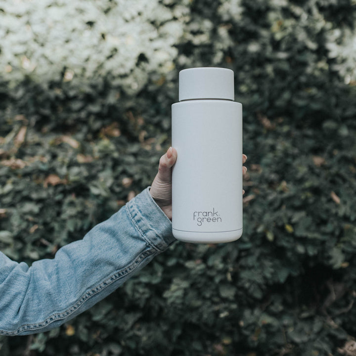 Frank Green Insulated Drink Bottle 1L - Cloud