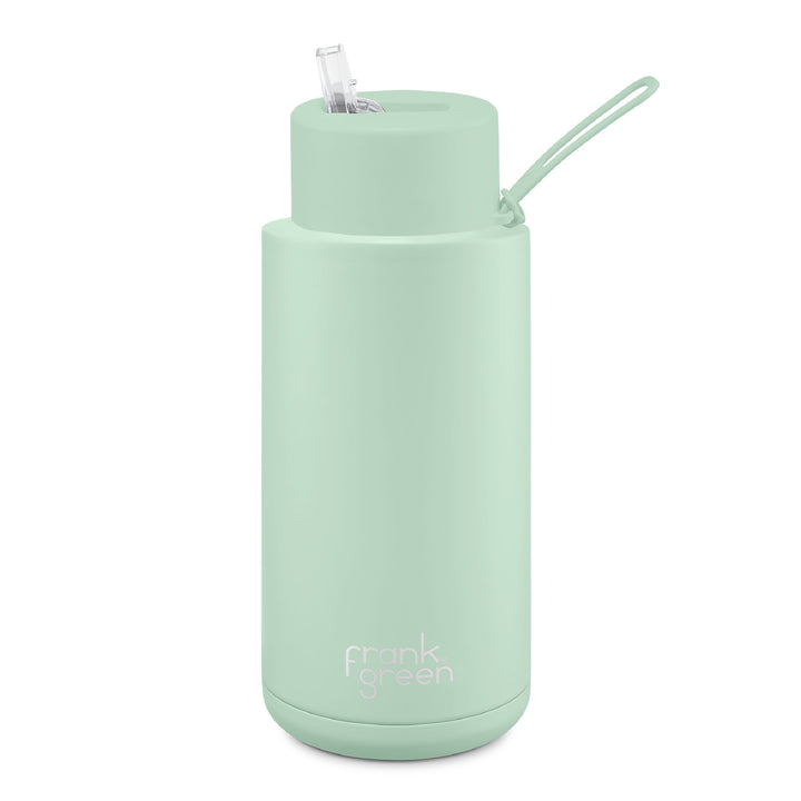 Frank Green Insulated Drink Bottle 1L - Mint Gelato