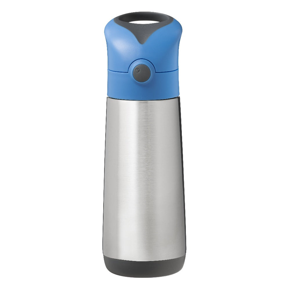 b.box Insulated Drink Bottle LARGE - Blue Slate