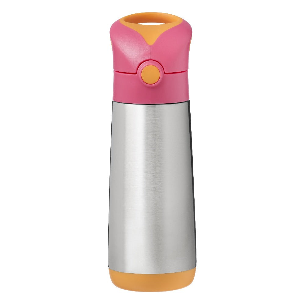 b.box Insulated Drink Bottle LARGE - Strawberry Shake