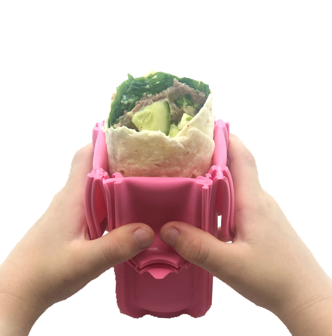 Wrap'd Silicone Wrap Holder - Pink