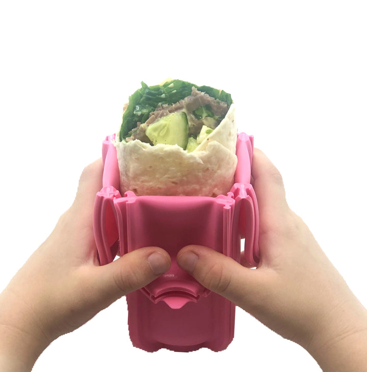 Wrap'd Silicone Wrap Holder - Pink