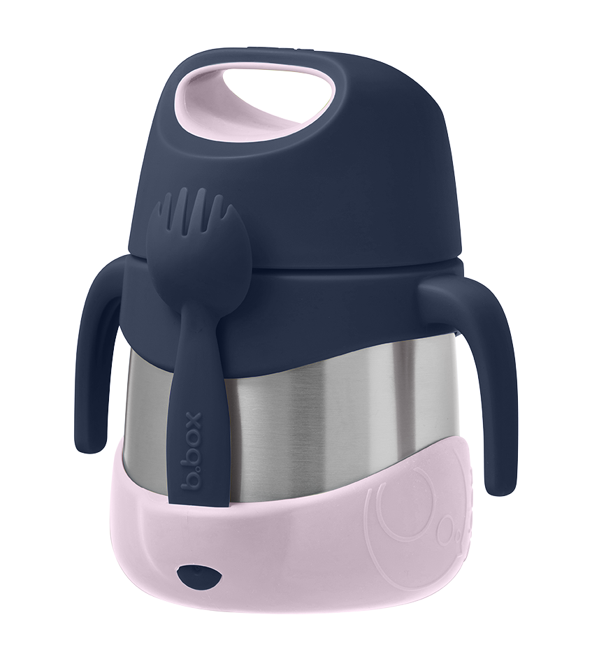 b.box Insulated Food Jar - Indigo Rose