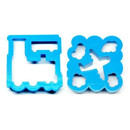 Lunch Punch Sandwich Cutter - Blue Bundle