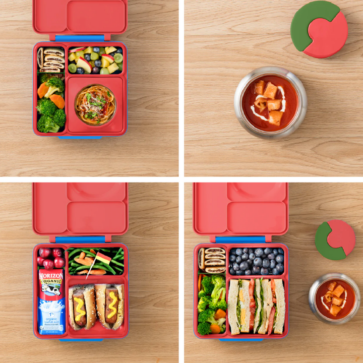 OmieBox Hot & Cold Lunch Box V2 - Scooter Red