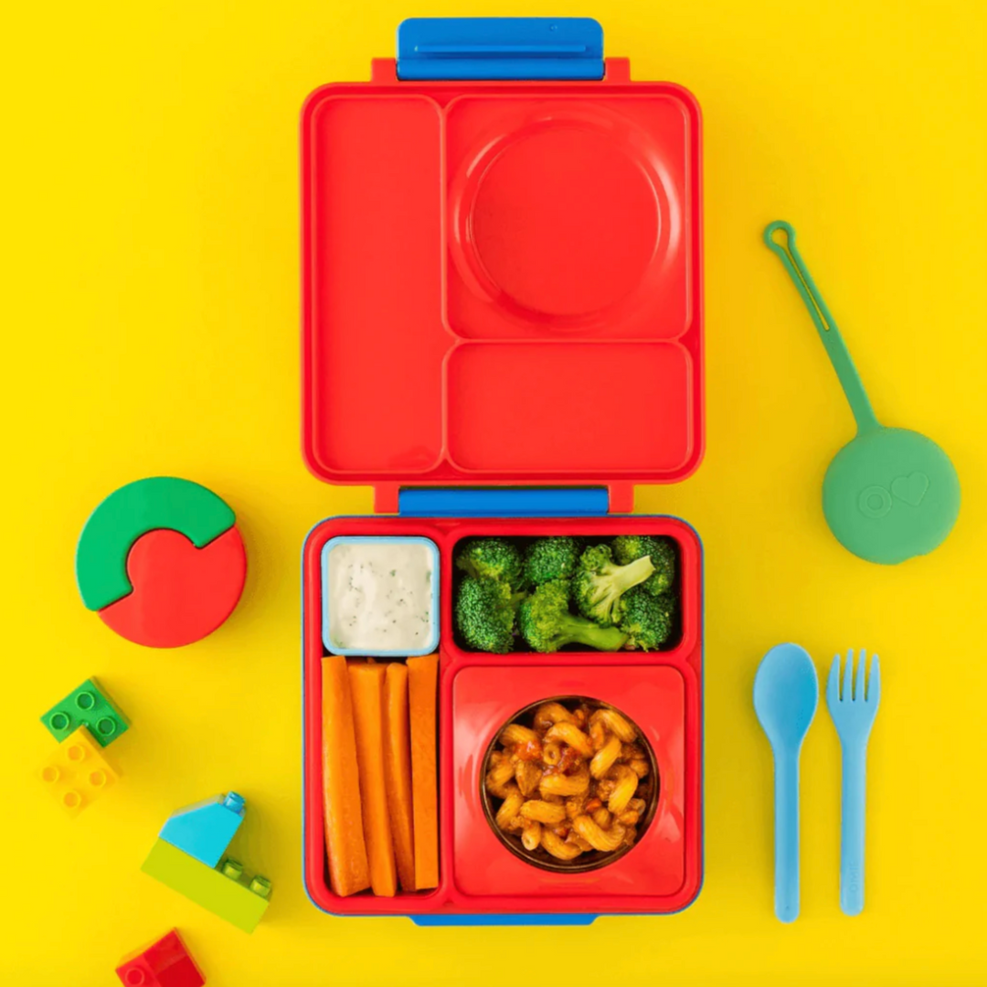 OmieBox Hot & Cold Lunch Box V2 - Scooter Red