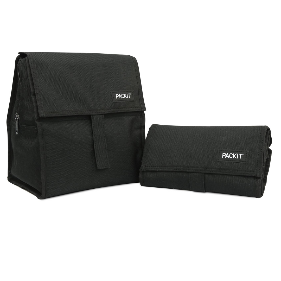 PackIt Freezable Lunch Bag - Black